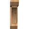 Ekena Millwork Thorton Slat Smooth Bracket w/ Offset Brace, Western Red Cedar, 5 1/2"W x 20"D x 20"H BKT0604X20X20THR06SWR - alternate 4
